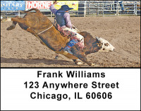 Rodeo Excitement Address Labels | LBBAD-23