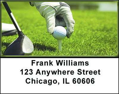 Hole in One Golf Address Labels | LBBAH-72