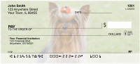 Yorkshire Terrier Sparkle Personal Checks | BAB-40