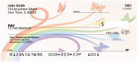 Butterflies and Rainbows Personal Checks | BAB-74