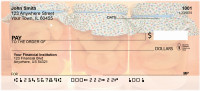 Canned Peaches Personal Checks | BAC-22