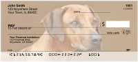 Rhodesian Ridgeback Dog Personal Checks | BAC-63