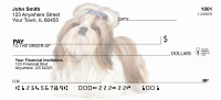 Shih Tzu Dog Breed Personal Checks | BAC-66