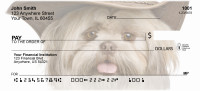 Shih Tzu Dog Portrait Personal Checks | BAC-68