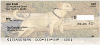Yellow Labrador Personal Checks | BAC-71