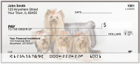 Yorkshire Terrier Dog Personal Checks | BAC-72