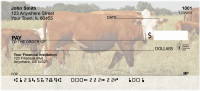 Cows in a Field Personal Checks | BAC-92