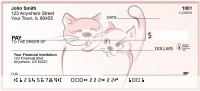 Pur-r-rfect Cat Lovers Personal Checks | BAD-70