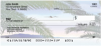 Palm Trees On The Beach Personal Checks | BAF-17