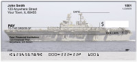 Navy - Anchors Away Personal Checks | BAH-37