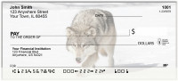 Wolves On A Hunt Personal Checks | BAH-92