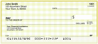 Gingham Check Personal Checks | BAI-45