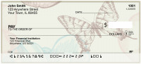 Vintage Butterfly Personal Checks | BAJ-08