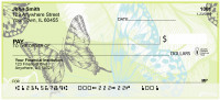 Retro Butterflies Personal Checks | BAJ-11