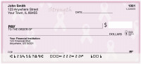 Pink Ribbon Inspiration Personal Checks | BAJ-40