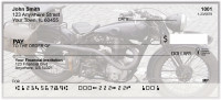 Vintage Motorcycles Personal Checks | BAK-34