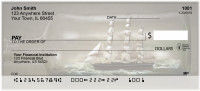 Old Wooden Battle Ships Personal Checks | BAL-04
