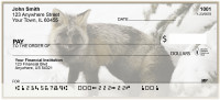 Foxy Red Fox Personal Checks | BAL-45
