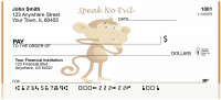 Speak-Hear-See No Evil Personal Checks | BAL-79