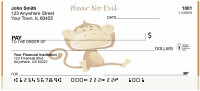 Speak-Hear-See No Evil Personal Checks | BAL-79