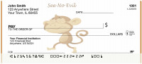 Speak-Hear-See No Evil Personal Checks | BAL-79