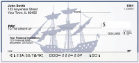 Vintage Sailing Boats Personal Checks | BAL-82