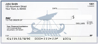 Vintage Sailing Boats Personal Checks | BAL-82