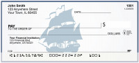Vintage Sailing Boats Personal Checks | BAL-82