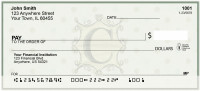 Vintage Monogram C Personal Checks | BAL-88