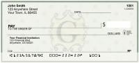 Vintage Monogram G Personal Checks | BAL-92