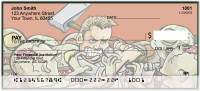 Zombie Invasion Personal Checks | Zombie Cartoon Check | BAM-37