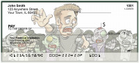 Zombie Invasion Personal Checks | Zombie Cartoon Check | BAM-37