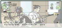Zombie Invasion Personal Checks | Zombie Cartoon Check | BAM-37
