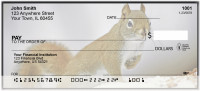 Cute Squirrels Personal Checks | BAM-54