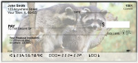Cute Raccoons Personal Checks | BAM-63