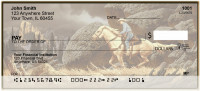 Western Cowboy Art Personal Checks | BAM-74