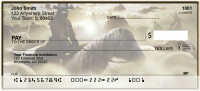 Western Cowboy Art Personal Checks | BAM-74