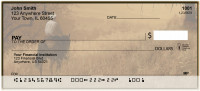 Western Cowboy Art Personal Checks | BAM-74