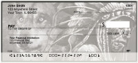 Indian Wolf Spirit Personal Checks | BAM-85