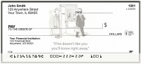 A Man's Office Humor Personal Checks | BAO-25