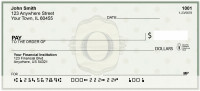 Vintage Monogram O Personal Checks | BAP-01