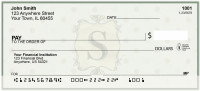 Vintage Monogram S Personal Checks | BAP-05