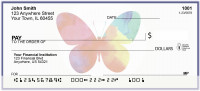 Rainbow Butterflies Personal Checks | BAP-46