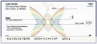 Rainbow Butterflies Personal Checks | BAP-46