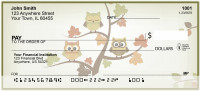 Whimsical Owls Personal Checks | BAP-51