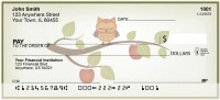 Whimsical Owls Personal Checks | BAP-51