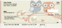 Owls - Hearts Personal Checks | BAP-54