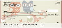 Owls - Hearts Personal Checks | BAP-54