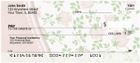 Pink Rose Splash Personal Checks | BAP-75