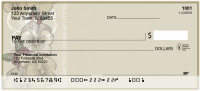 Vintage Autumn Floral Personal Checks | BAP-84
